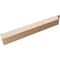 Ekena Millwork 4in. W x 4in. H x 36in. L Huntington Woodgrain TimberThane Rafter Tail, Primed Tan RFTUR04X04X36HUNRCPR - alternate 6